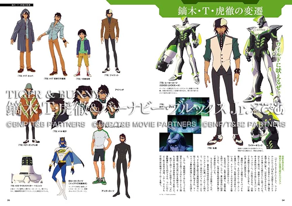 TIGER ＆ BUNNY 鏑木・T・虎徹＆バーナビー・ブルックス Jr